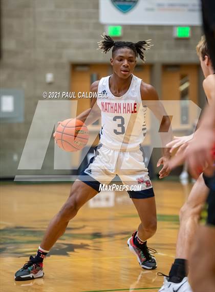 Thumbnail 2 in Nathan Hale vs South Medford (Hardwood Invite 1st Round) photogallery.