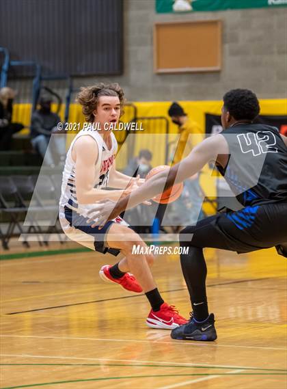 Thumbnail 2 in Nathan Hale vs South Medford (Hardwood Invite 1st Round) photogallery.