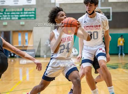 Thumbnail 3 in Nathan Hale vs South Medford (Hardwood Invite 1st Round) photogallery.