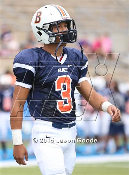 Thumbnail 2 in Blackman vs. Clay-Chalkville (Middle Tennessee Football Classic) photogallery.