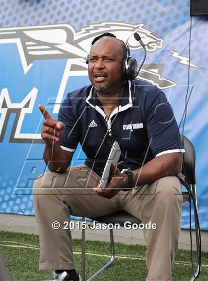 Thumbnail 3 in Blackman vs. Clay-Chalkville (Middle Tennessee Football Classic) photogallery.