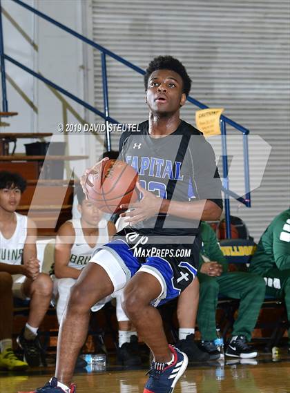Thumbnail 2 in Capital Christian vs. St. Patrick-St.Vincent (Gridley Invitational) photogallery.
