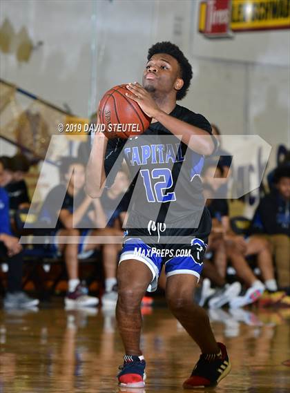 Thumbnail 3 in Capital Christian vs. St. Patrick-St.Vincent (Gridley Invitational) photogallery.