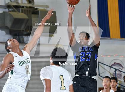 Thumbnail 3 in Capital Christian vs. St. Patrick-St.Vincent (Gridley Invitational) photogallery.
