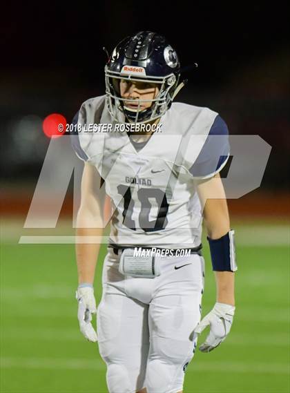 Thumbnail 3 in Hitchcock vs. Goliad (UIL 3A Bi-District Playoffs) photogallery.