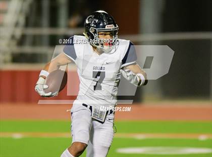 Thumbnail 2 in Hitchcock vs. Goliad (UIL 3A Bi-District Playoffs) photogallery.