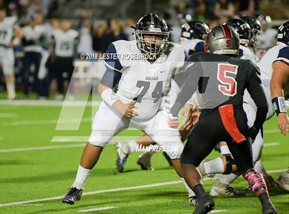 Thumbnail 2 in Hitchcock vs. Goliad (UIL 3A Bi-District Playoffs) photogallery.