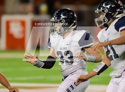 Thumbnail 1 in Hitchcock vs. Goliad (UIL 3A Bi-District Playoffs) photogallery.