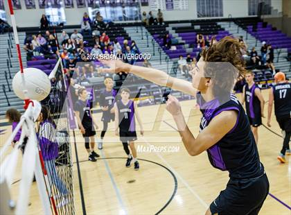 Thumbnail 3 in Douglas County vs Stargate School (CHSAA Region 1 Playoff) photogallery.