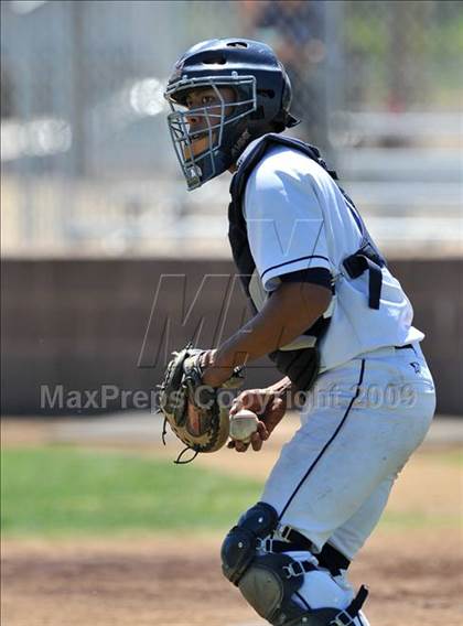 Thumbnail 2 in Rancho Buena Vista vs Granite Hills (Lions Tournament) photogallery.