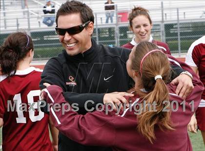 Thumbnail 3 in Flintridge Sacred Heart vs. Oaks Christian (CIF SoCal D3 Regional Final) photogallery.