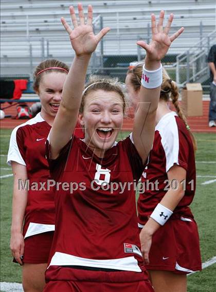 Thumbnail 1 in Flintridge Sacred Heart vs. Oaks Christian (CIF SoCal D3 Regional Final) photogallery.