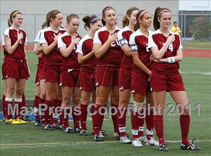 Thumbnail 3 in Flintridge Sacred Heart vs. Oaks Christian (CIF SoCal D3 Regional Final) photogallery.