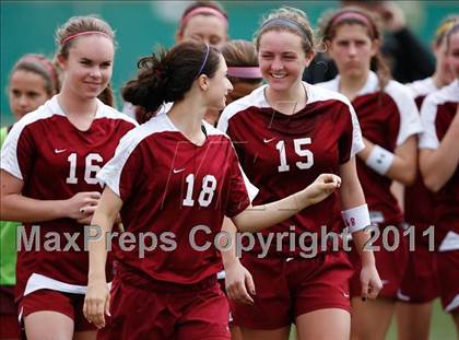 Thumbnail 3 in Flintridge Sacred Heart vs. Oaks Christian (CIF SoCal D3 Regional Final) photogallery.