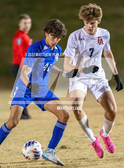 Thumbnail 1 in Community School of Davidson vs. Franklin Academy (NCHSAA 2A Final) photogallery.