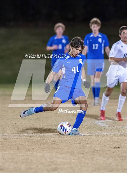 Thumbnail 3 in Community School of Davidson vs. Franklin Academy (NCHSAA 2A Final) photogallery.