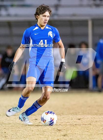 Thumbnail 3 in Community School of Davidson vs. Franklin Academy (NCHSAA 2A Final) photogallery.