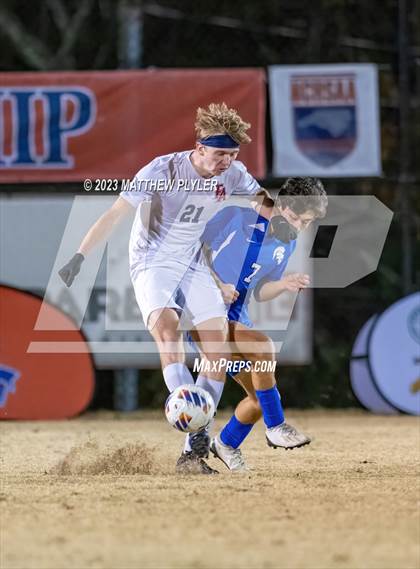 Thumbnail 2 in Community School of Davidson vs. Franklin Academy (NCHSAA 2A Final) photogallery.
