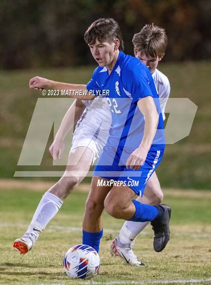 Thumbnail 3 in Community School of Davidson vs. Franklin Academy (NCHSAA 2A Final) photogallery.