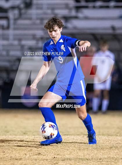 Thumbnail 3 in Community School of Davidson vs. Franklin Academy (NCHSAA 2A Final) photogallery.