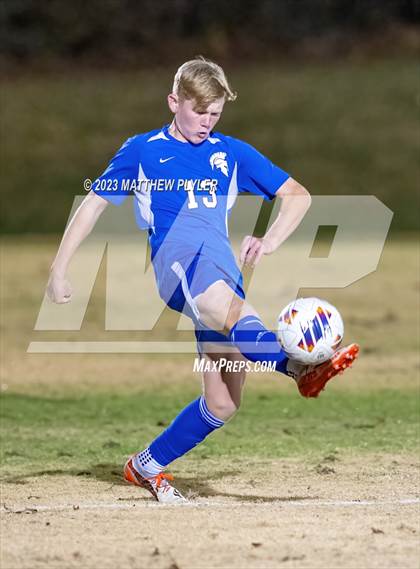 Thumbnail 3 in Community School of Davidson vs. Franklin Academy (NCHSAA 2A Final) photogallery.