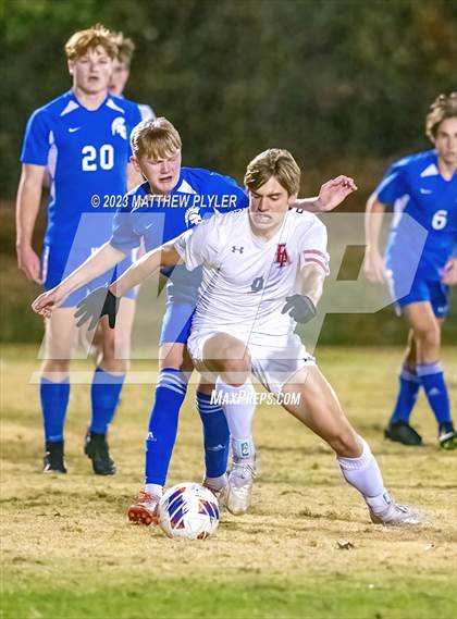 Thumbnail 3 in Community School of Davidson vs. Franklin Academy (NCHSAA 2A Final) photogallery.