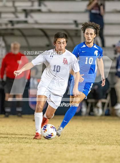 Thumbnail 2 in Community School of Davidson vs. Franklin Academy (NCHSAA 2A Final) photogallery.
