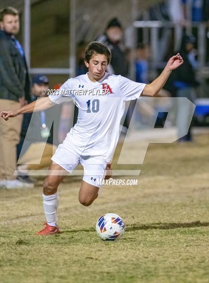 Thumbnail 3 in Community School of Davidson vs. Franklin Academy (NCHSAA 2A Final) photogallery.