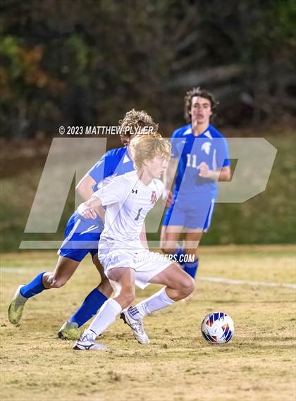 Thumbnail 2 in Community School of Davidson vs. Franklin Academy (NCHSAA 2A Final) photogallery.