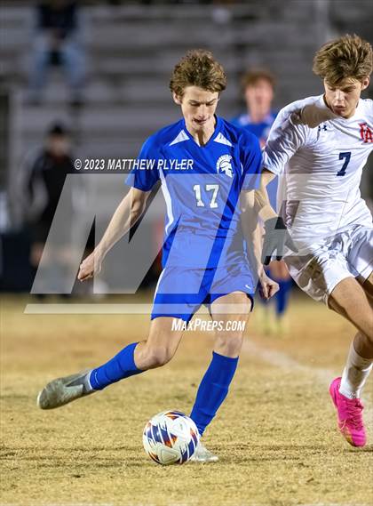 Thumbnail 3 in Community School of Davidson vs. Franklin Academy (NCHSAA 2A Final) photogallery.