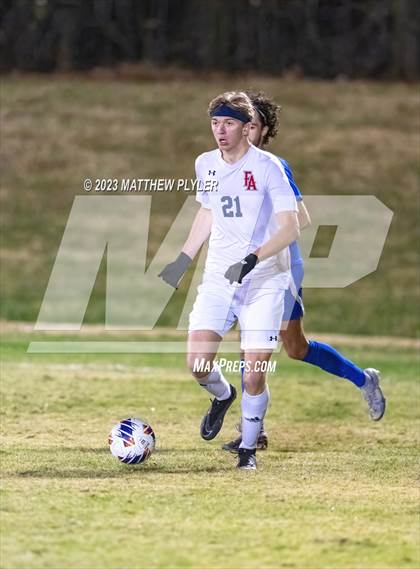 Thumbnail 2 in Community School of Davidson vs. Franklin Academy (NCHSAA 2A Final) photogallery.