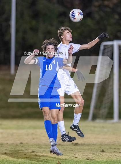 Thumbnail 3 in Community School of Davidson vs. Franklin Academy (NCHSAA 2A Final) photogallery.
