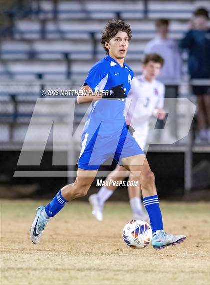 Thumbnail 3 in Community School of Davidson vs. Franklin Academy (NCHSAA 2A Final) photogallery.