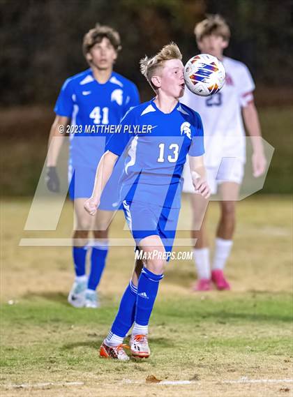 Thumbnail 2 in Community School of Davidson vs. Franklin Academy (NCHSAA 2A Final) photogallery.