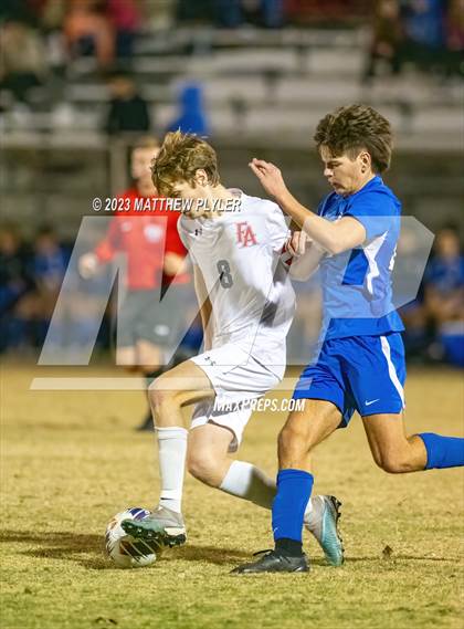 Thumbnail 2 in Community School of Davidson vs. Franklin Academy (NCHSAA 2A Final) photogallery.
