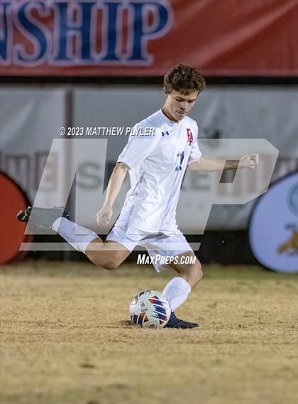 Thumbnail 3 in Community School of Davidson vs. Franklin Academy (NCHSAA 2A Final) photogallery.