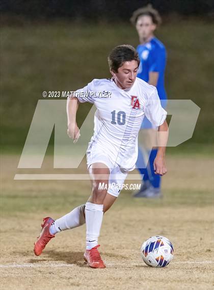 Thumbnail 3 in Community School of Davidson vs. Franklin Academy (NCHSAA 2A Final) photogallery.