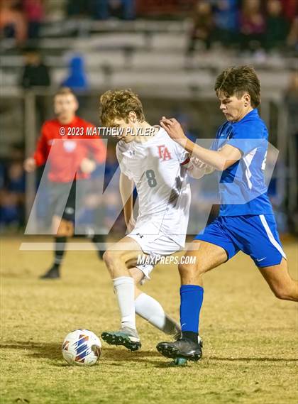 Thumbnail 1 in Community School of Davidson vs. Franklin Academy (NCHSAA 2A Final) photogallery.