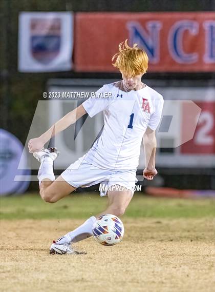 Thumbnail 1 in Community School of Davidson vs. Franklin Academy (NCHSAA 2A Final) photogallery.