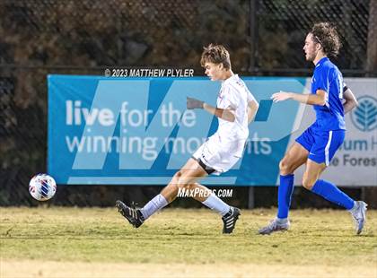 Thumbnail 3 in Community School of Davidson vs. Franklin Academy (NCHSAA 2A Final) photogallery.