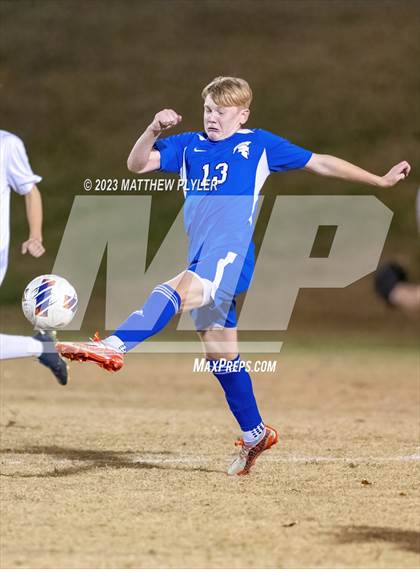 Thumbnail 3 in Community School of Davidson vs. Franklin Academy (NCHSAA 2A Final) photogallery.