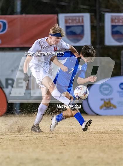 Thumbnail 3 in Community School of Davidson vs. Franklin Academy (NCHSAA 2A Final) photogallery.
