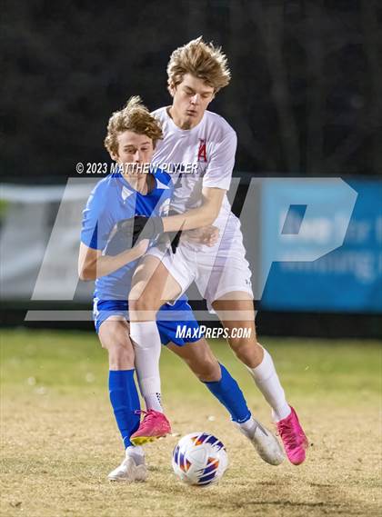 Thumbnail 2 in Community School of Davidson vs. Franklin Academy (NCHSAA 2A Final) photogallery.