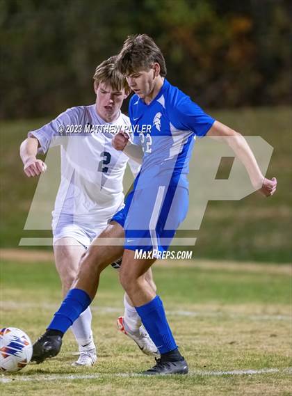 Thumbnail 3 in Community School of Davidson vs. Franklin Academy (NCHSAA 2A Final) photogallery.