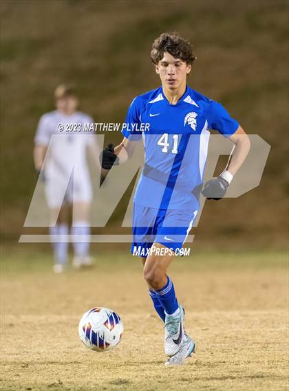 Thumbnail 2 in Community School of Davidson vs. Franklin Academy (NCHSAA 2A Final) photogallery.