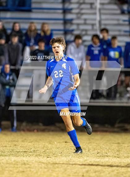 Thumbnail 2 in Community School of Davidson vs. Franklin Academy (NCHSAA 2A Final) photogallery.