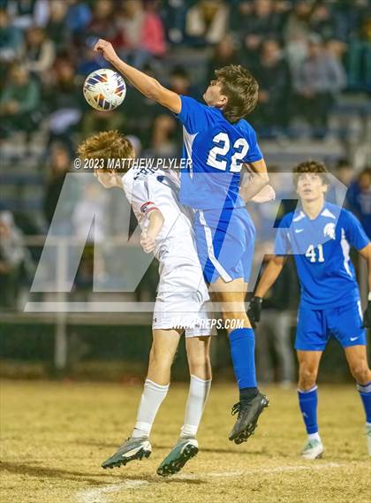 Thumbnail 2 in Community School of Davidson vs. Franklin Academy (NCHSAA 2A Final) photogallery.