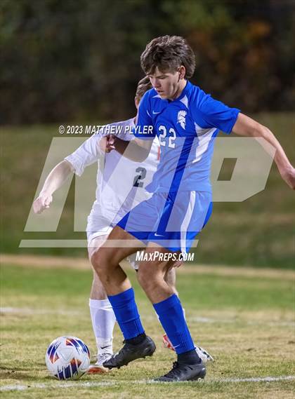 Thumbnail 2 in Community School of Davidson vs. Franklin Academy (NCHSAA 2A Final) photogallery.