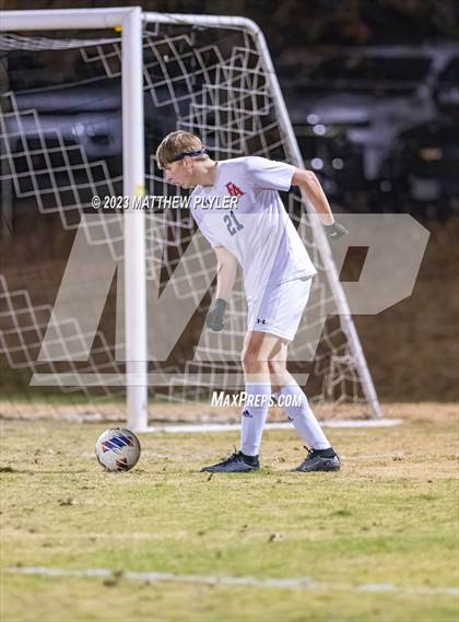 Thumbnail 3 in Community School of Davidson vs. Franklin Academy (NCHSAA 2A Final) photogallery.