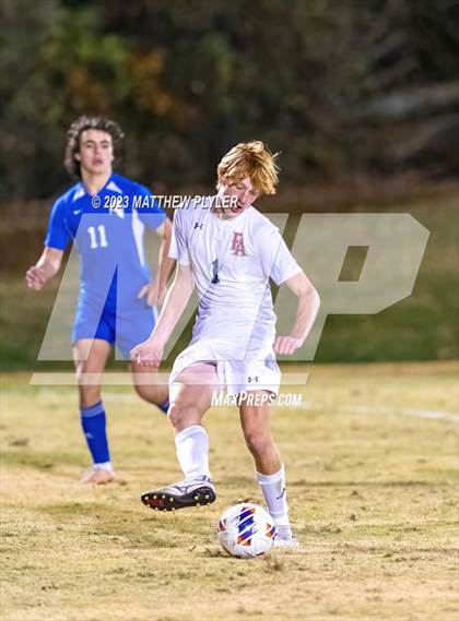 Thumbnail 3 in Community School of Davidson vs. Franklin Academy (NCHSAA 2A Final) photogallery.